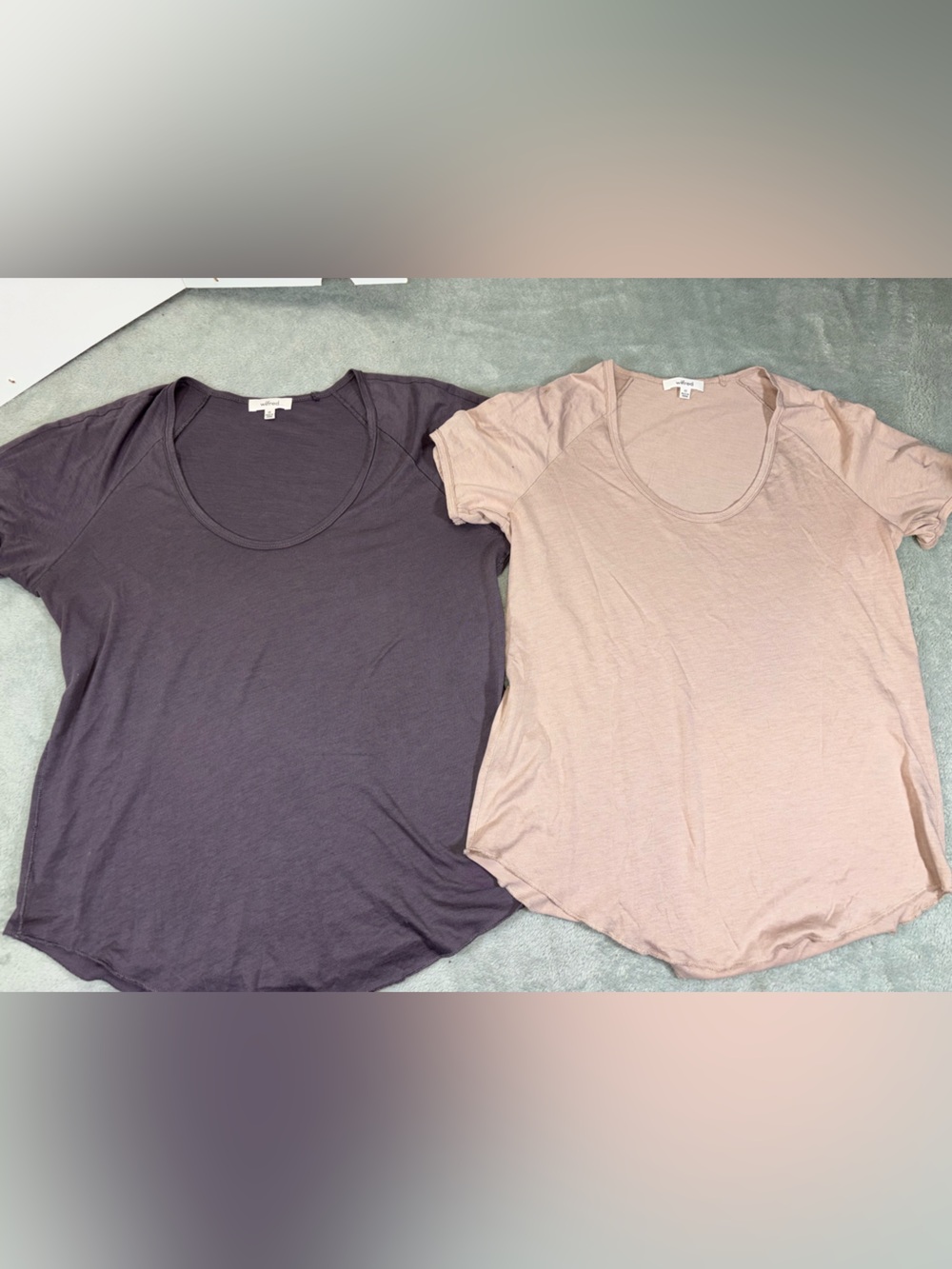 Wilfred by Aritzia Basic Scoop Neck T-Shirt Bundle (2) - XS